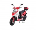 TaoTao VIP-50 Gas Automatic Scooter Moped Electric Whit Key Kick Start Back Up Scooter