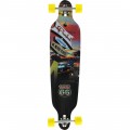 Punked Skateboards Diner Longboard Complete Skateboard - 9" x 41.25"