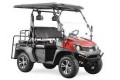 Red - New Trailmaster Taurus 200GV UTV, Gas Golf Cart