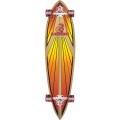 Layback Longboards Soulride Red Longboard Complete Skateboard - 9.75" x 40"
