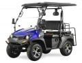Blue - TrailMaster Taurus 200G Gas UTV High/Low Gear-Golf Cart Style UTV, Hi/Low transmission, Custom Rims, Upgraded