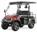 Red - TrailMaster Taurus 200G Gas UTV High/Low Gear-Golf Cart Style UTV, Hi/Low transmission, Custom Rims, Upgraded