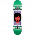 Blind Skateboards Girl Doll 2 Green Complete Skateboard First Push - 8" x 31.6"
